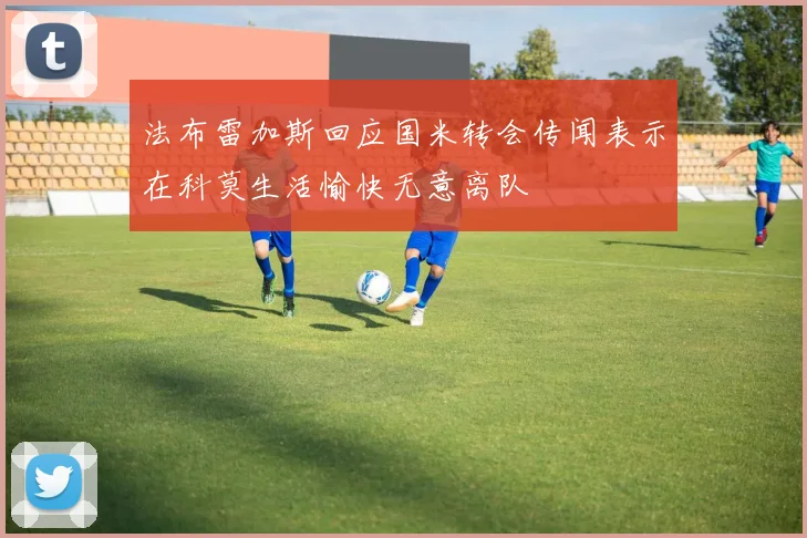 法布雷加斯回应国米转会传闻表示在科莫生活愉快无意离队